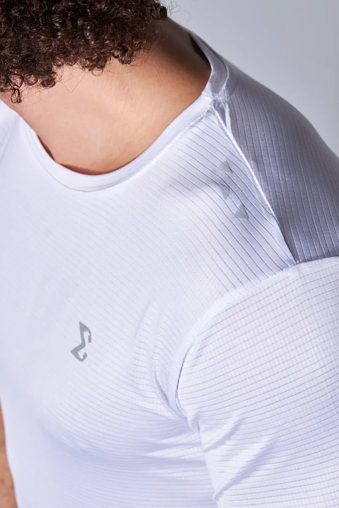 Flexible Hemline Nimble T-Shirt White