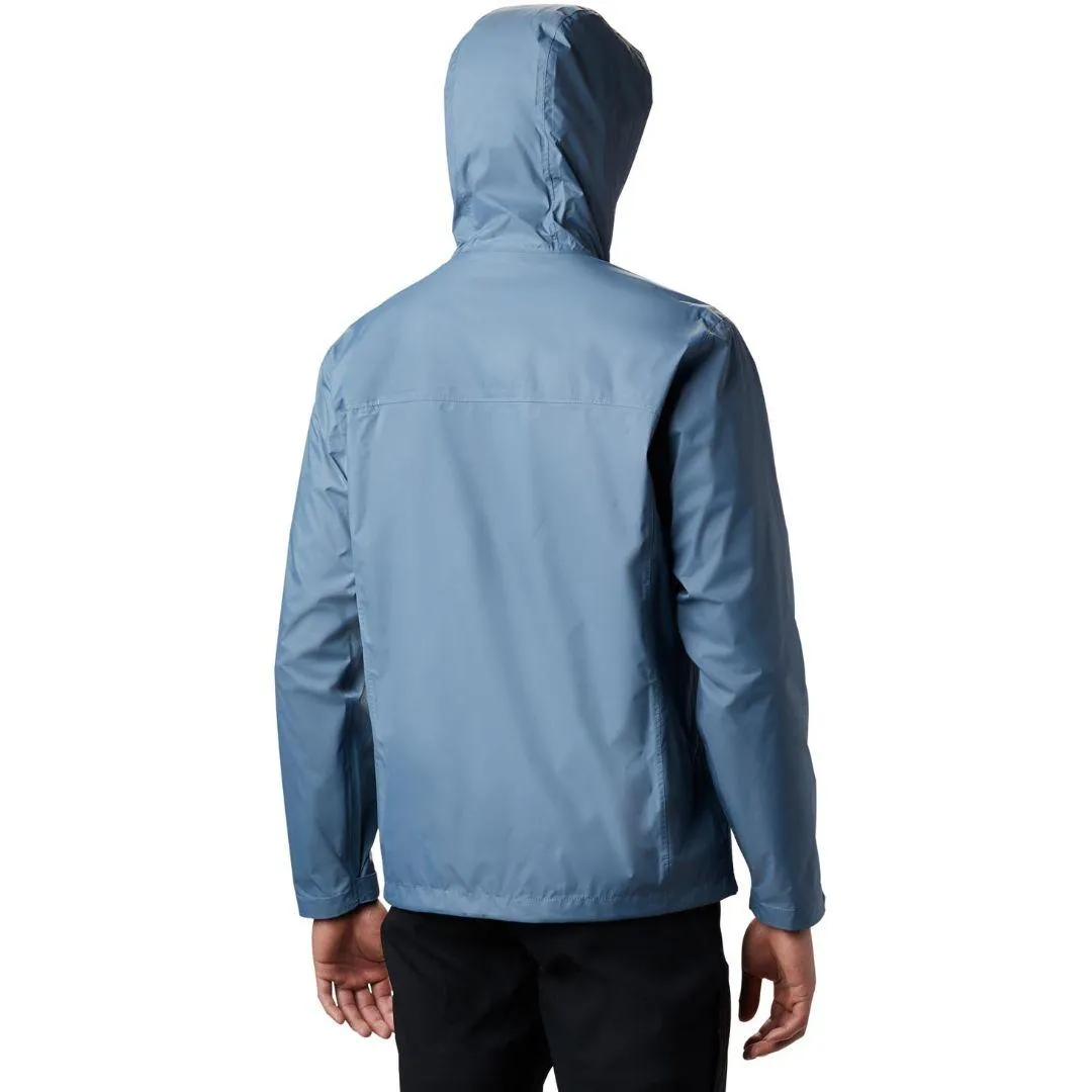 Columbia Men Blue Watertight II Jacket Waterproof Option Button