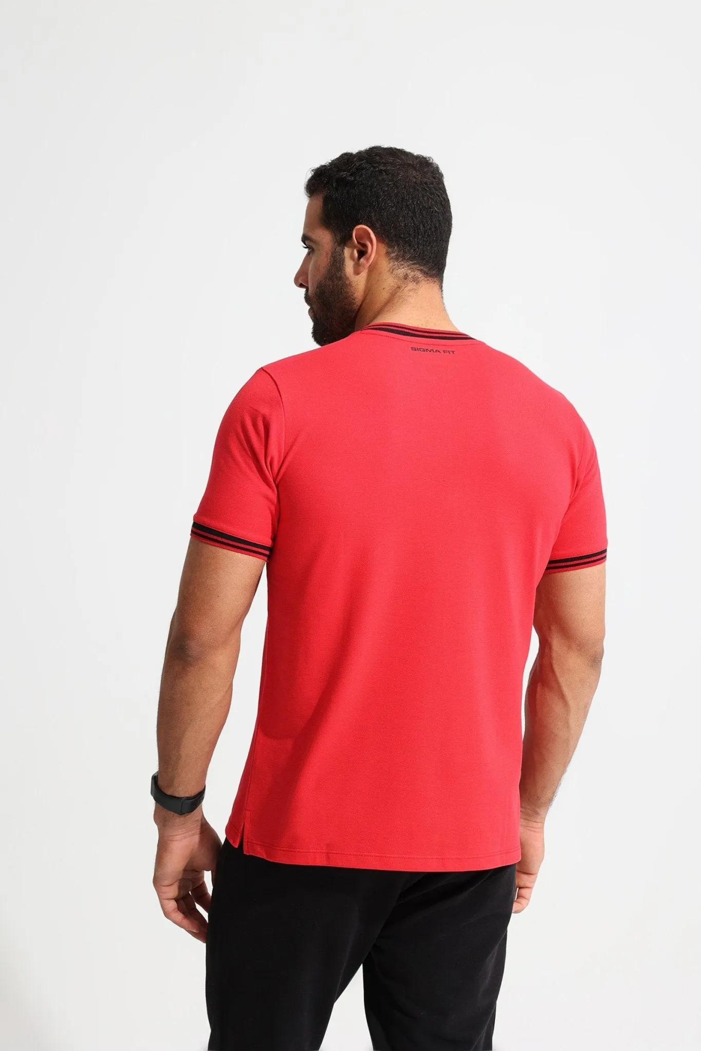 Surf Z Polo T-shirt Viva Magenta Adjustable Drawcord