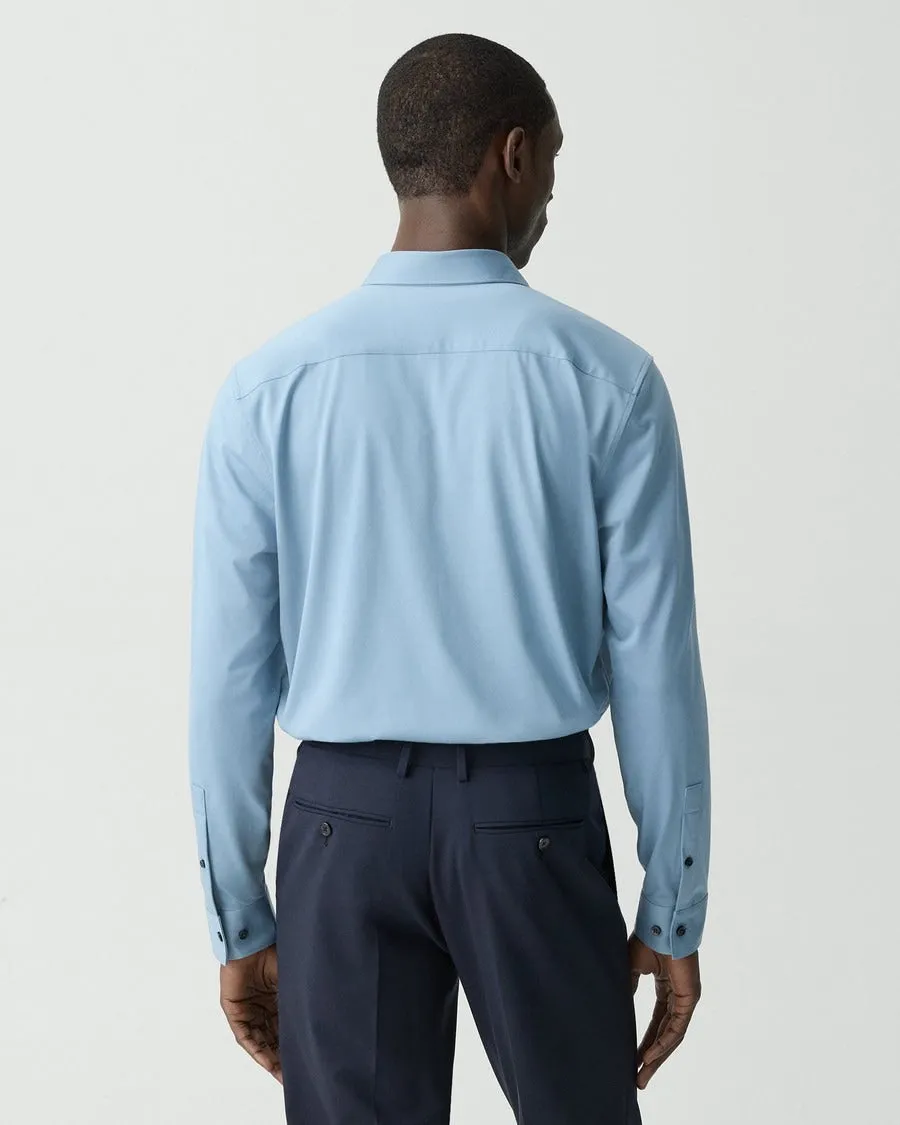 QuickRelease Fasteners Theory Sylvian Structure Knit Shirt - Rainstorm