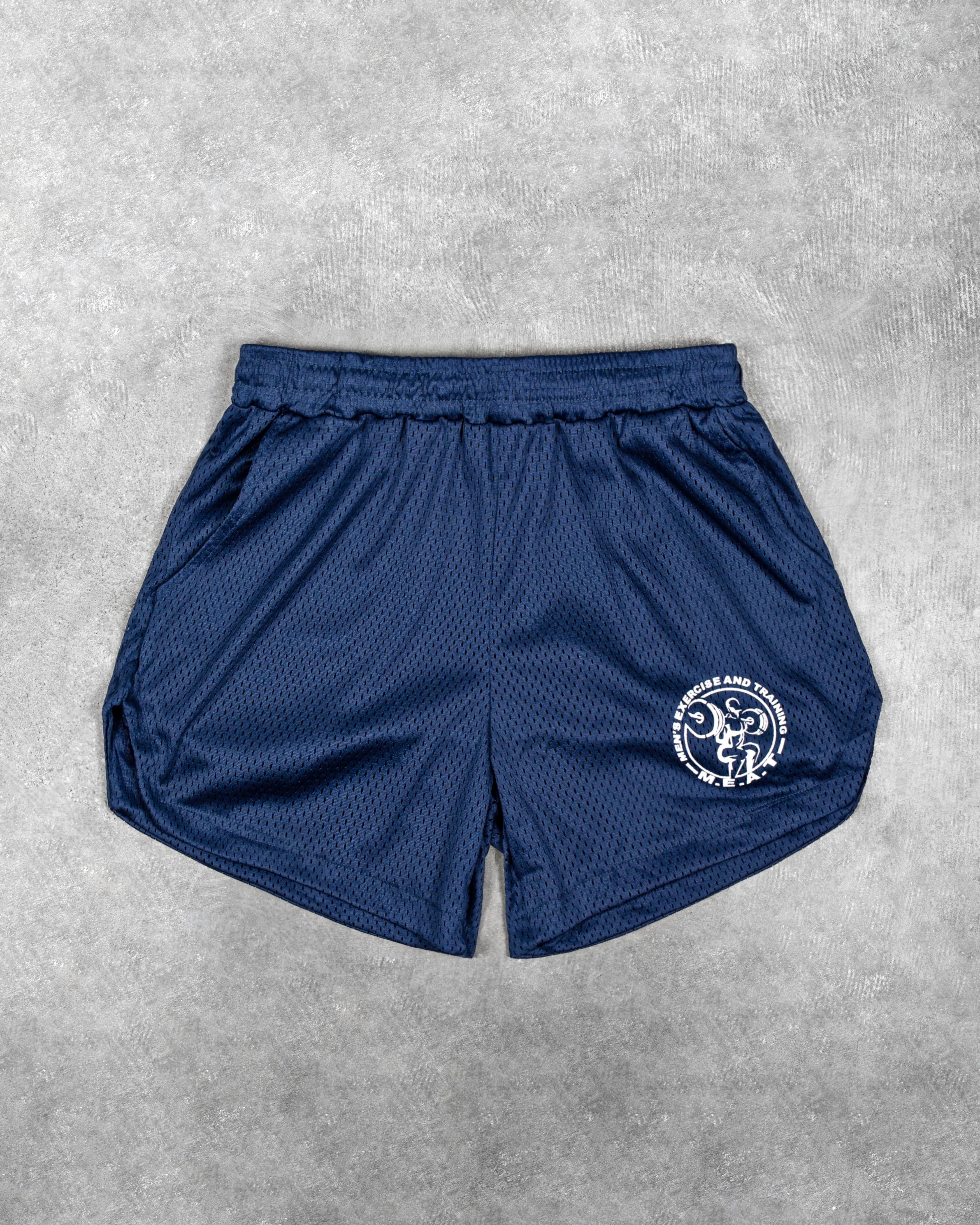LIFTING SHORTS ?C MESH / NAVY BLUE creative industry