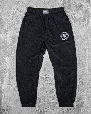 TAPERED JOGGERS ?C CORDUROY / BLACK Body Movement clean look