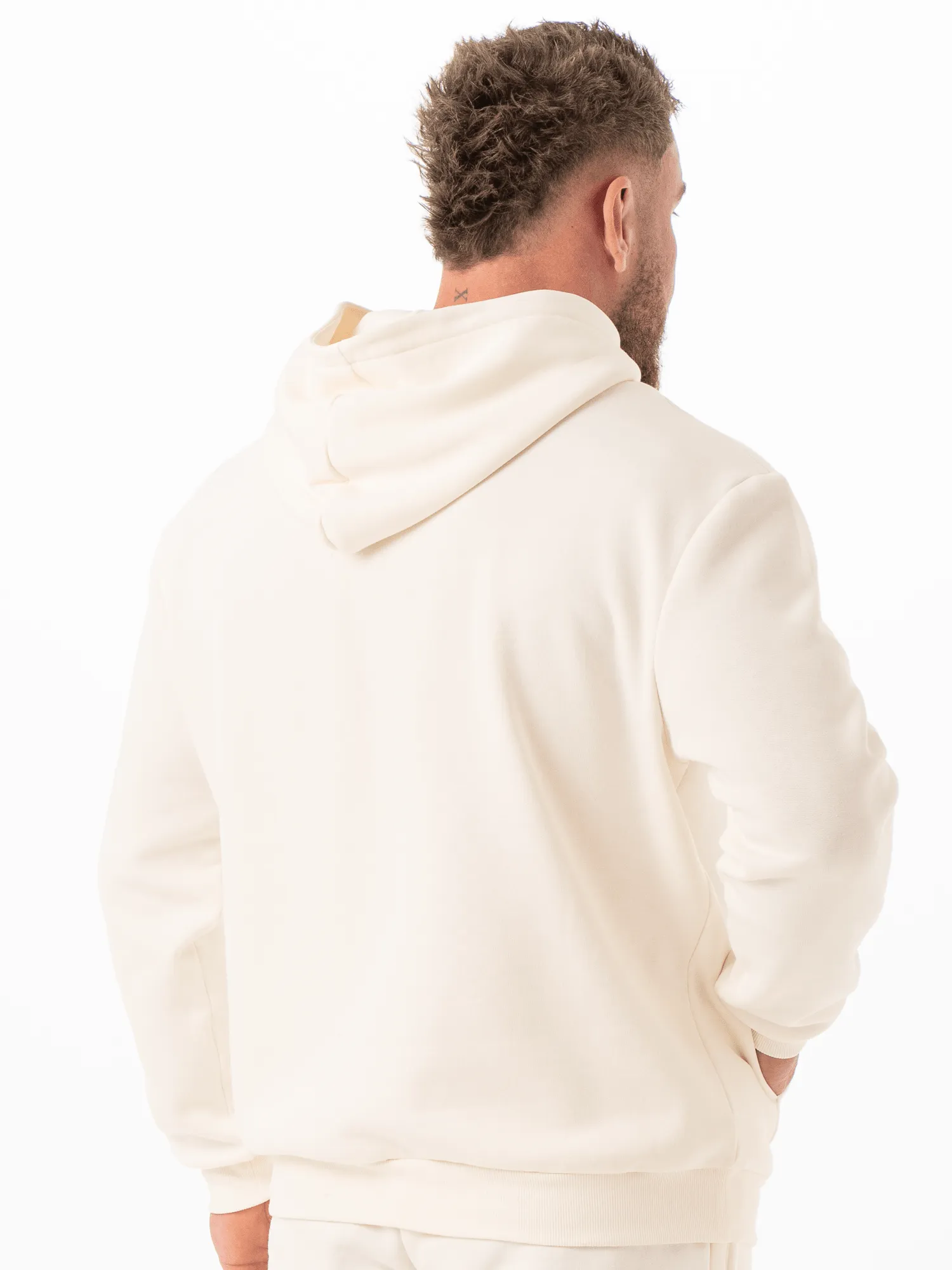 Tassel accents right for travel Unisex Hoodie - Vanilla