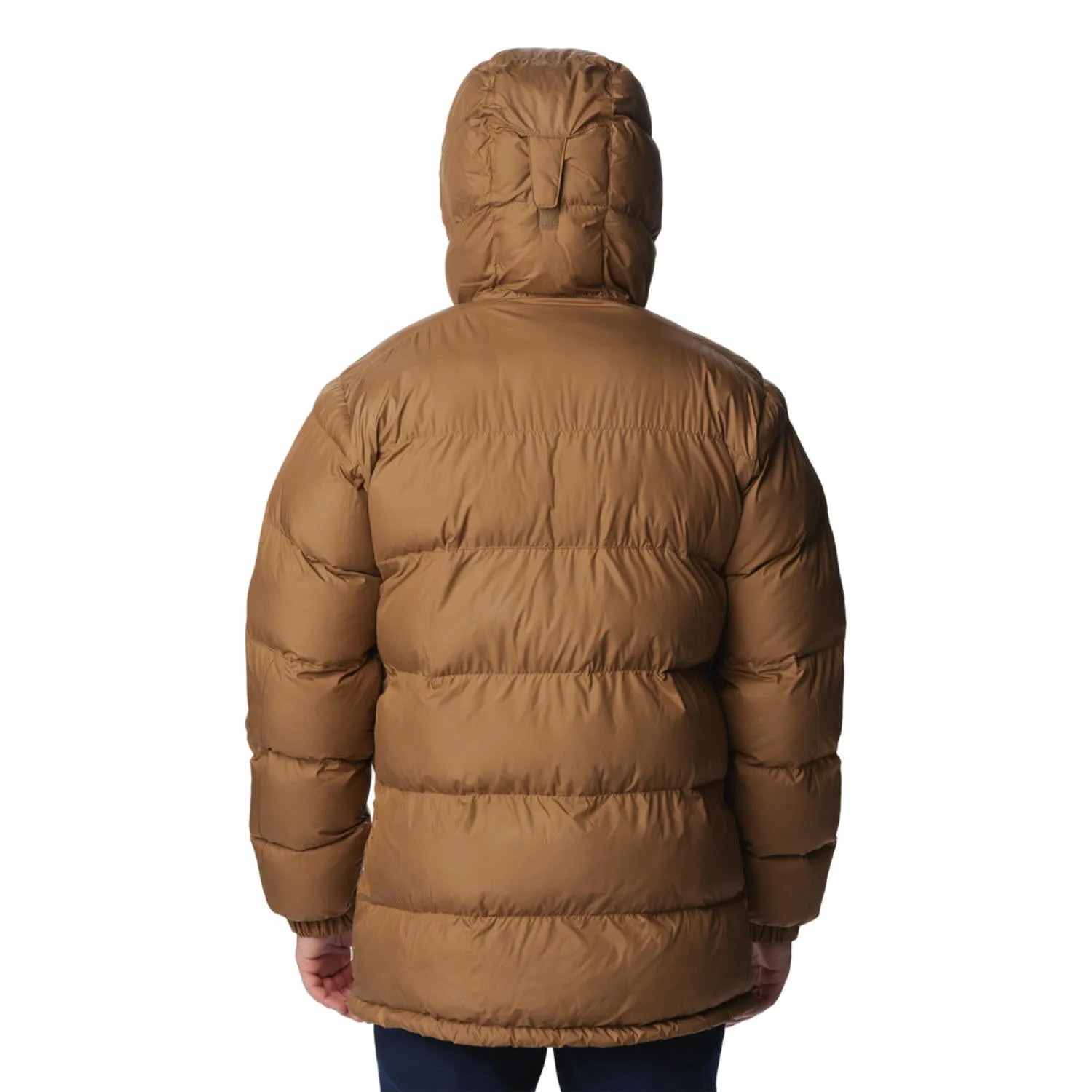 Stretchable Panels Bestow Columbia Men Brown Pike Lake Parka