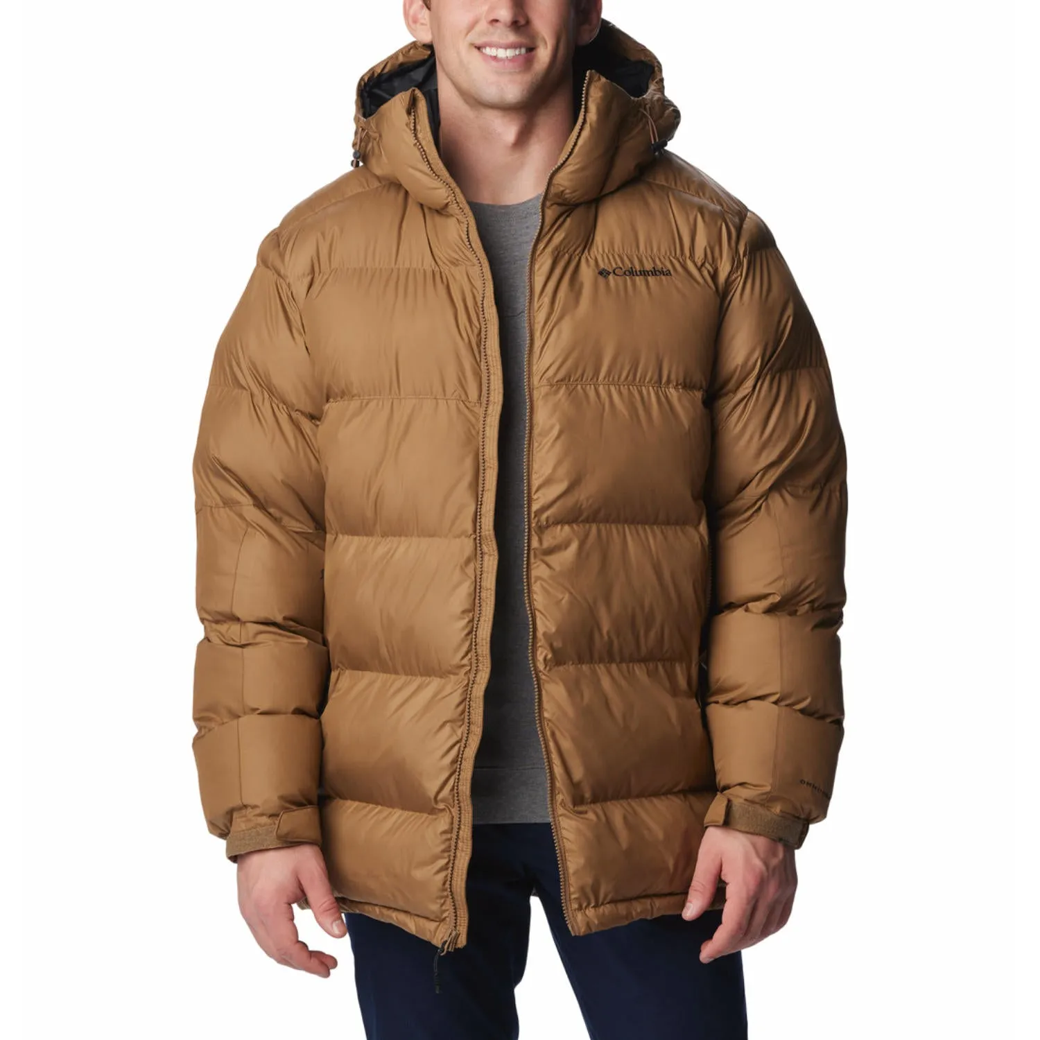 Columbia Men Brown Pike Lake Parka Stretchy