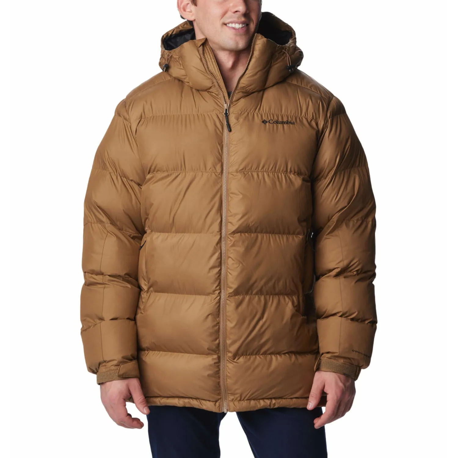 Non Chafing Edges Proclaim Columbia Men Brown Pike Lake Parka