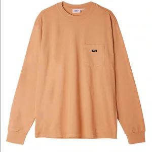 easy to pair Obey maglietta  manica lunga con tasca da uomo 131030116pra pesca