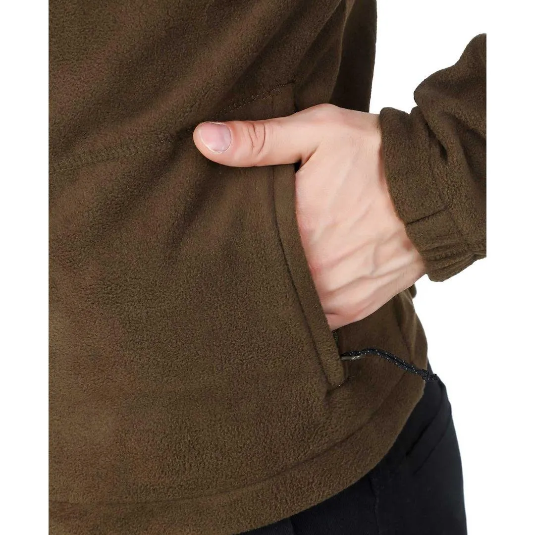 Daily Use Mild Season Columbia Men Olive Fast Trek II Full Zip Fleece