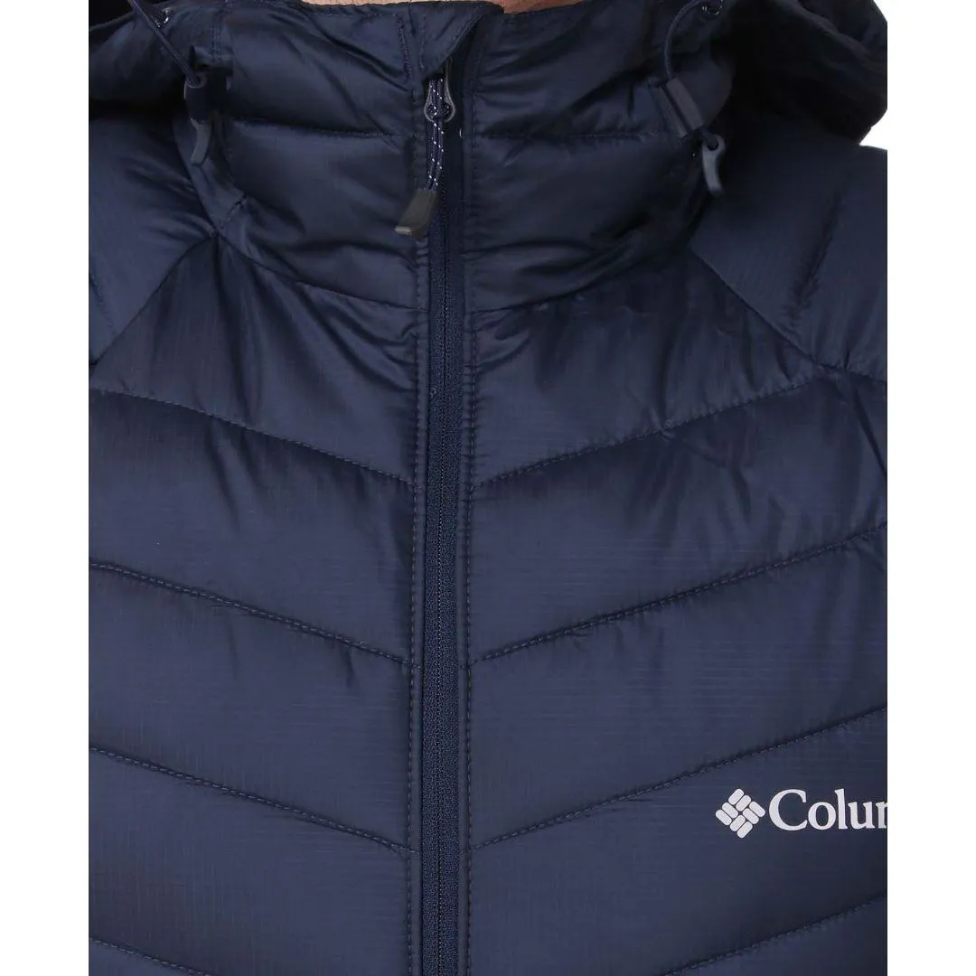 Columbia Men Blue Horizon Explorer Hooded Jacket License Practical Layer