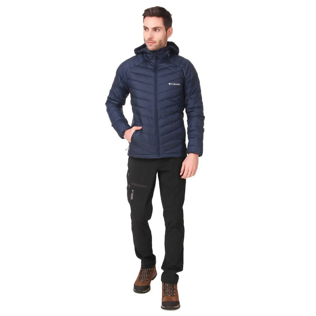 Columbia Men Blue Horizon Explorer Hooded Jacket Commemorate