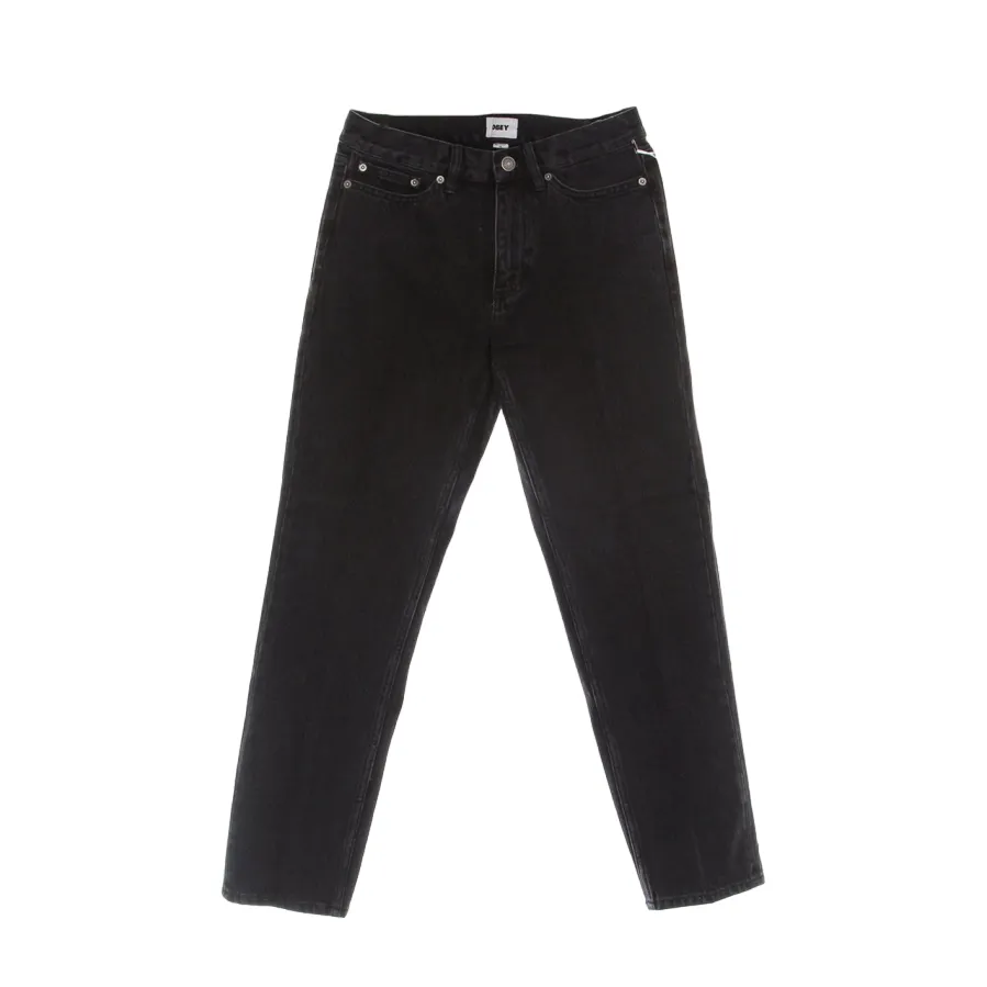 Everyday Use Chill Vibes Obey pantalone Jeans 5 tasche da uomo Bender 142010080 nero sbiadito