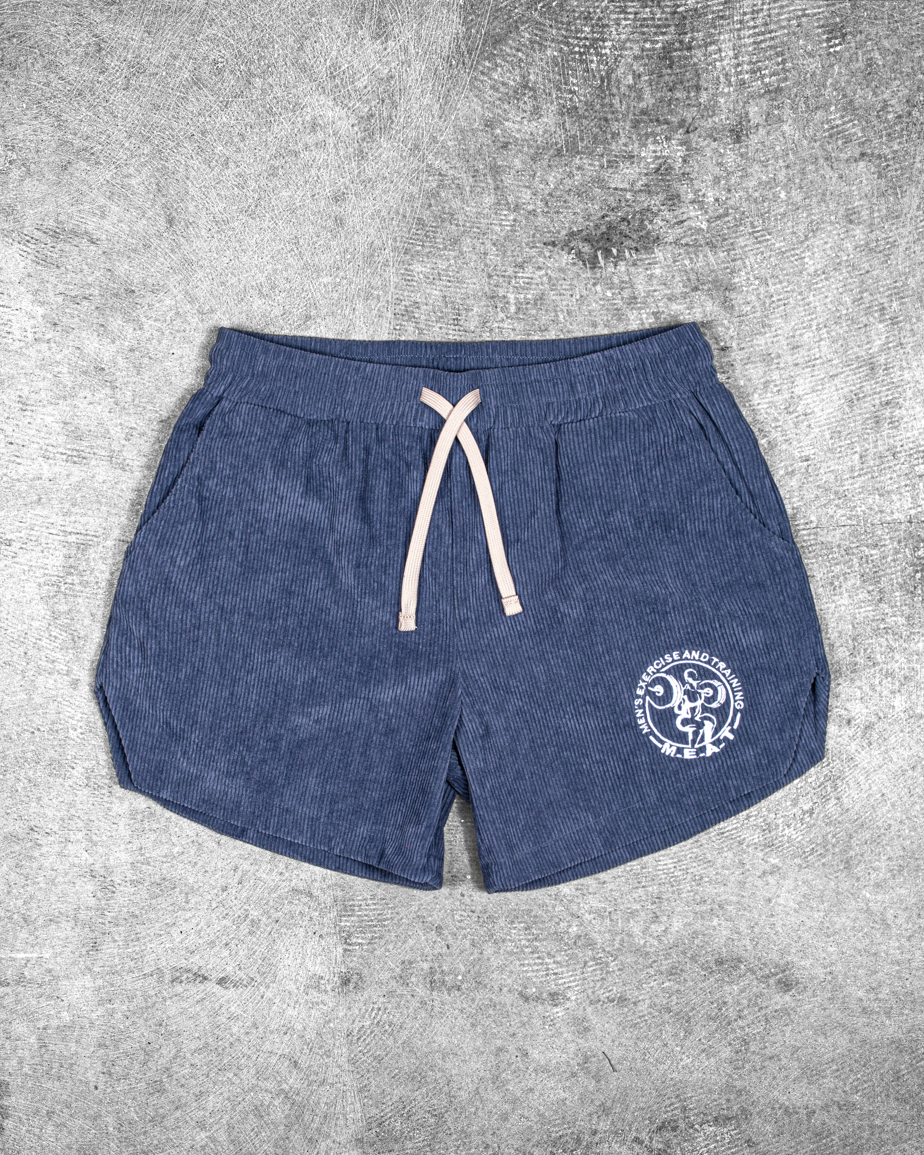 Contemporary Design Budget - friendly LIFTING SHORTS ?C CORDUROY / INDIGO BLUE