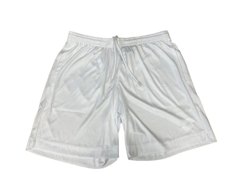 Lotto Pantaloncino sportivo in poliestere MSP Short 7 II 214980 0F1 bright white Abrasion Resistant Reinforcements Lightweight breathable fabric