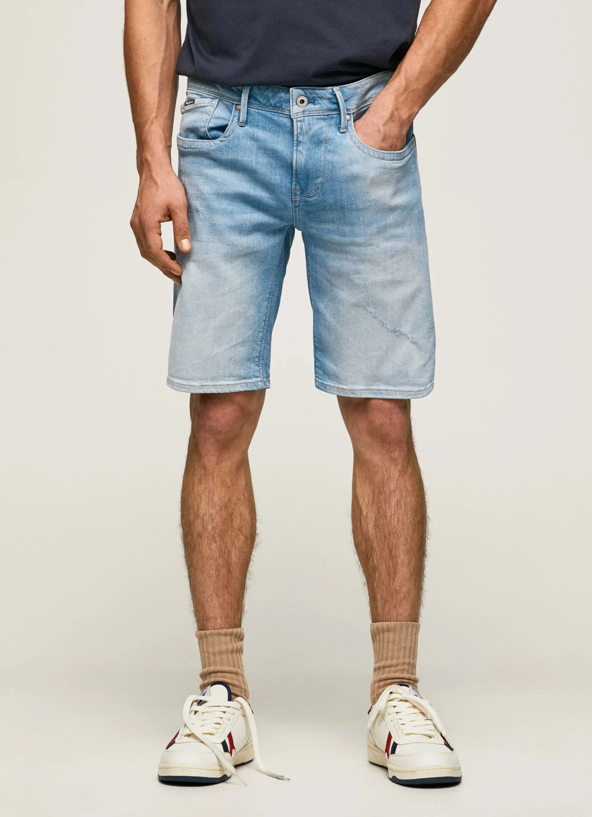 Pepe Jeans Bermuda in Jeans Slim Fit Hatch PM800937MI3 denim Fit Routine