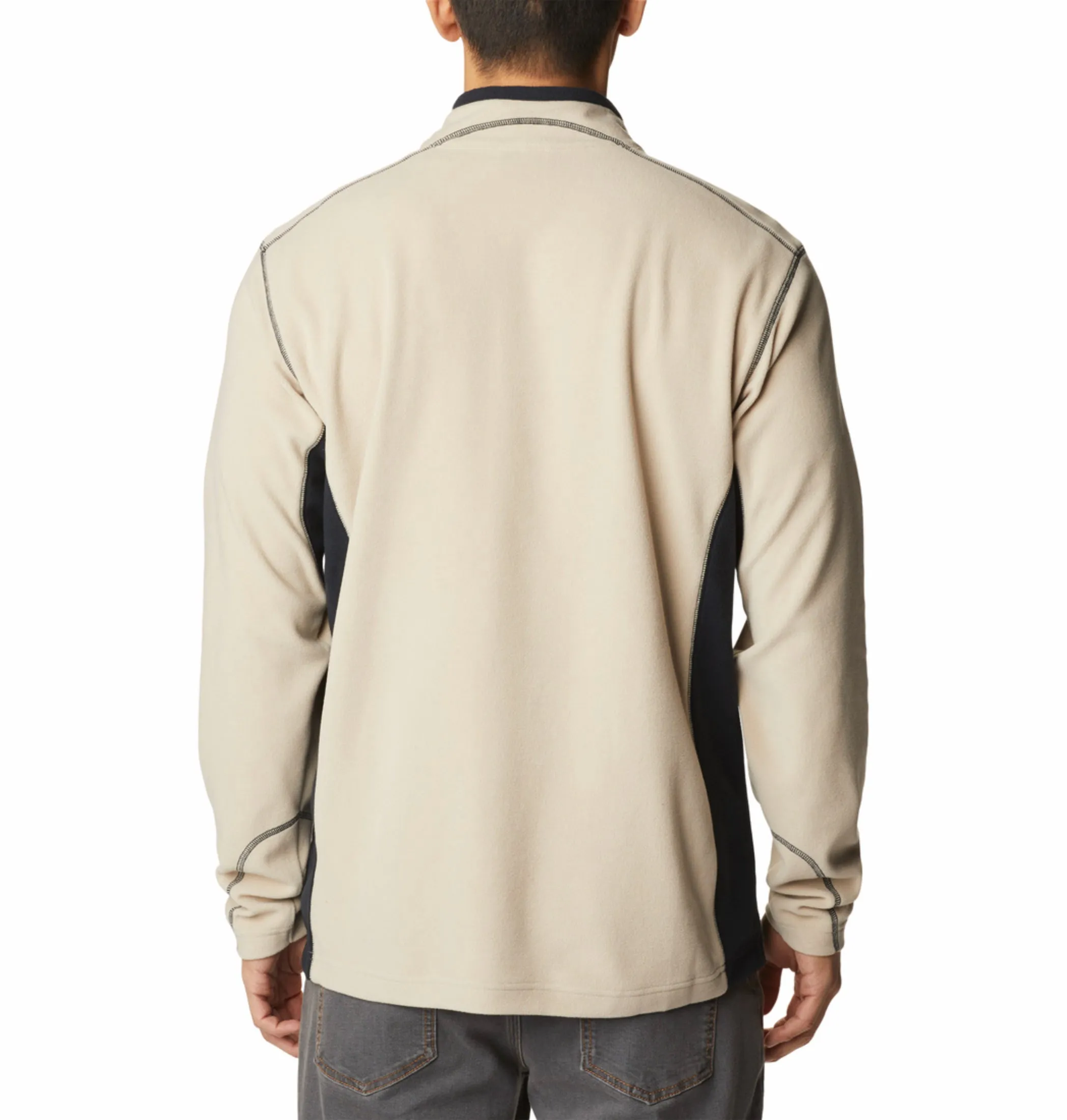 Overnight Trip Columbia Men Beige Klamath Range II Pullover