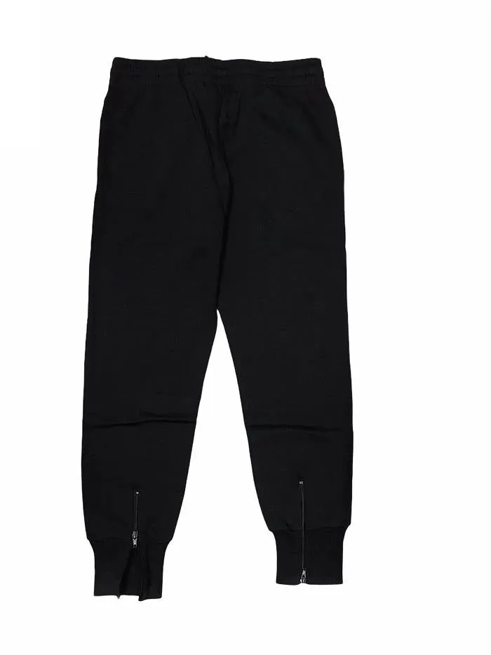 Lotto pantalone felpato Delta FL RIB  T5538 black Quick Dry Leggings
