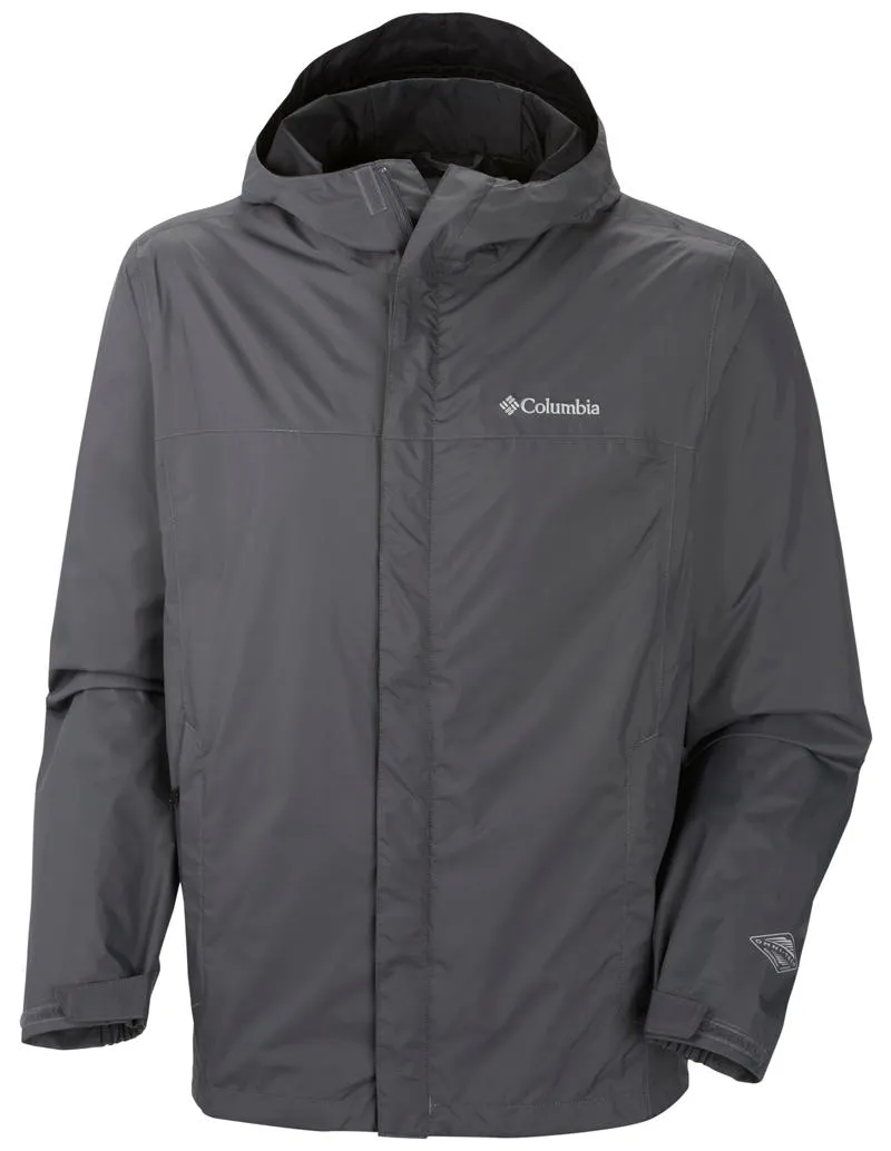 Columbia Men Grey Watertight II Jacket Waterproof Multi Seasonal Category