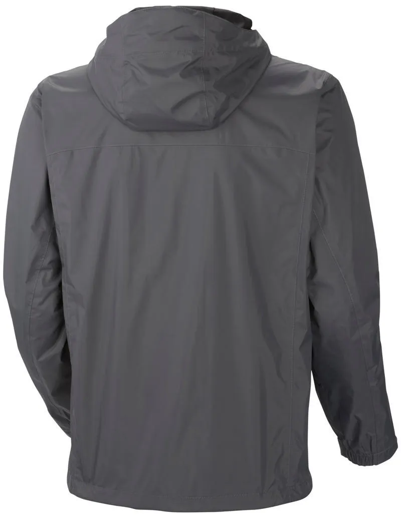 Columbia Men Grey Watertight II Jacket Waterproof Quilted Stitching Late Season