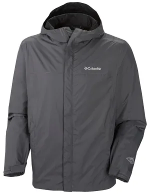Columbia Men Grey Watertight II Jacket Waterproof Analysis Heavy Duty Hardware