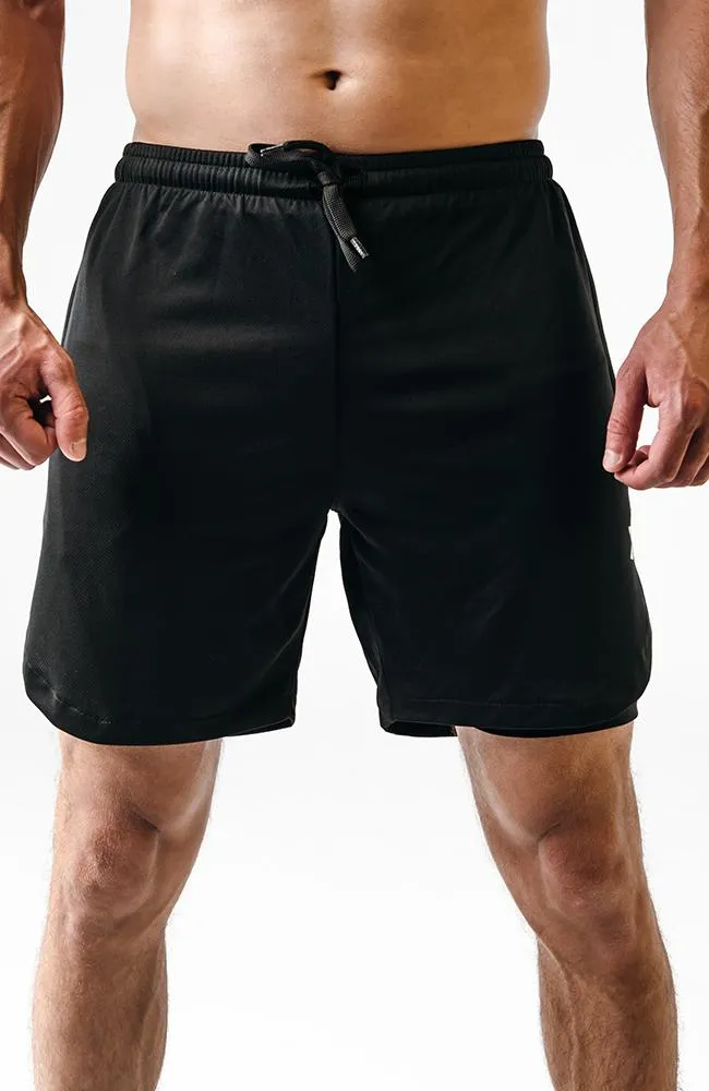 Soft Inner Lining Active Wear Maverik Basic Short Black