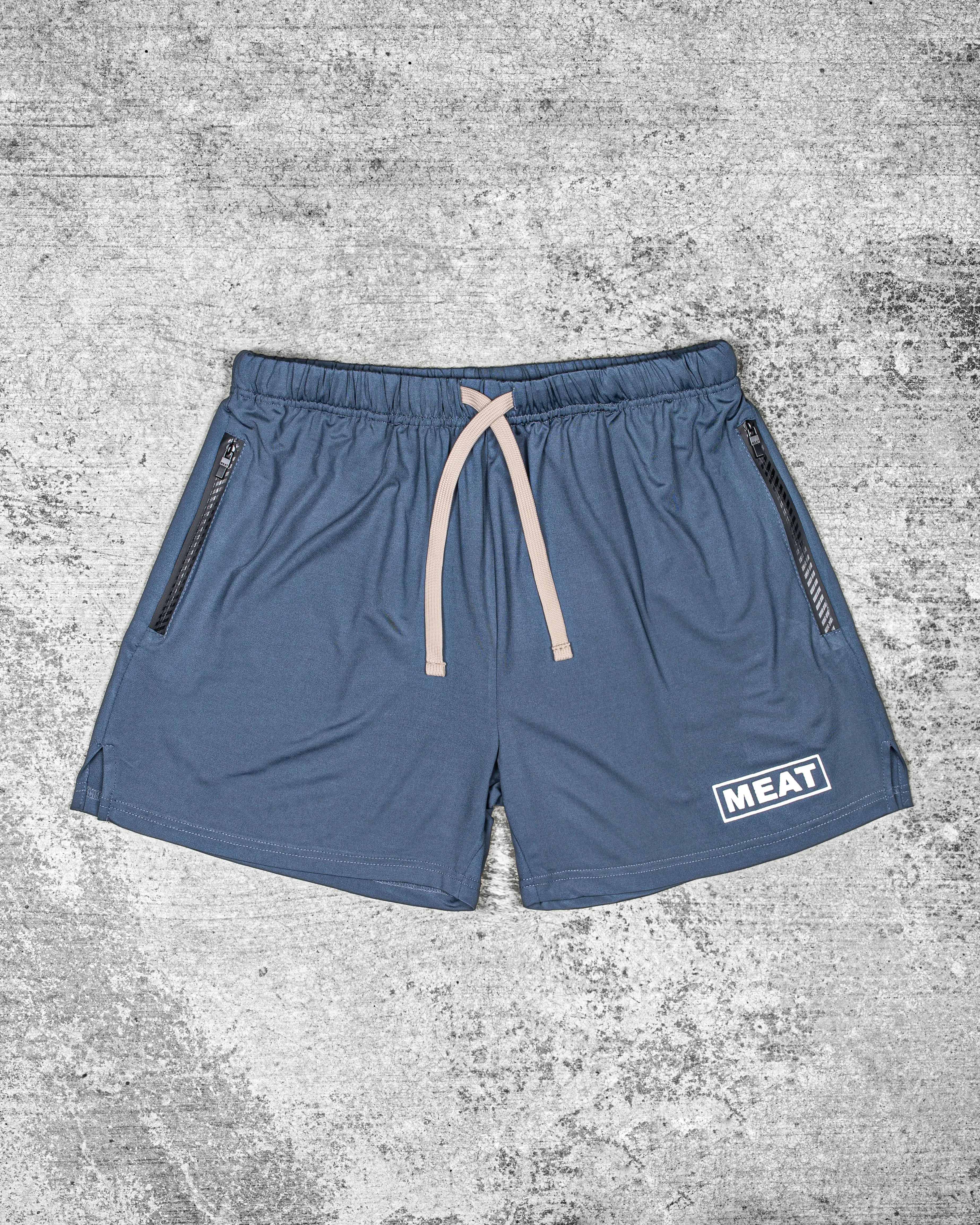 Cool Touch semi - formal event SQUATTING SHORTS ?C CLASSIC / SLATE BLUE