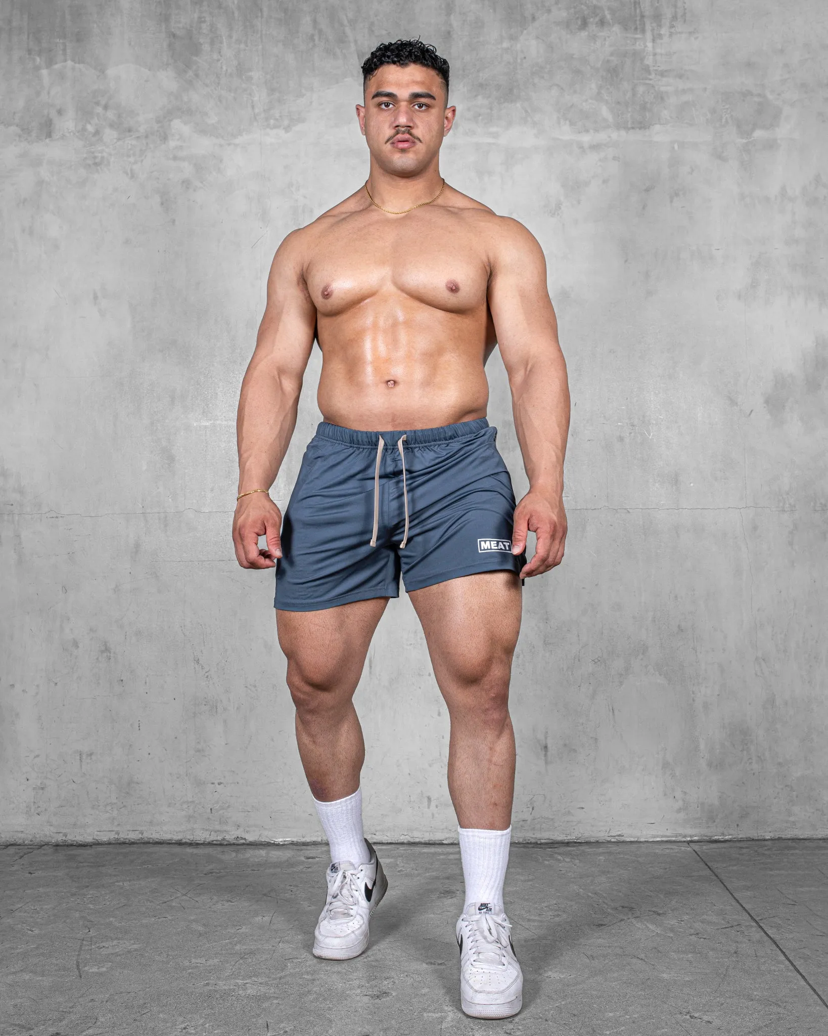 Contemporary Design SQUATTING SHORTS ?C CLASSIC / SLATE BLUE
