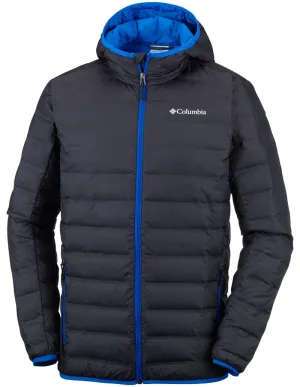 FleeceBacking Columbia Men Black Lake 22 Down Hooded Jacket