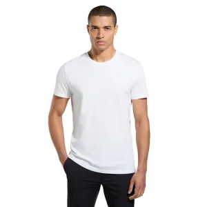 Temperature Regulating Fabric Bikkembergs maglietta manica corta da uomo con logo in tinta BMT0931 1000 bianco