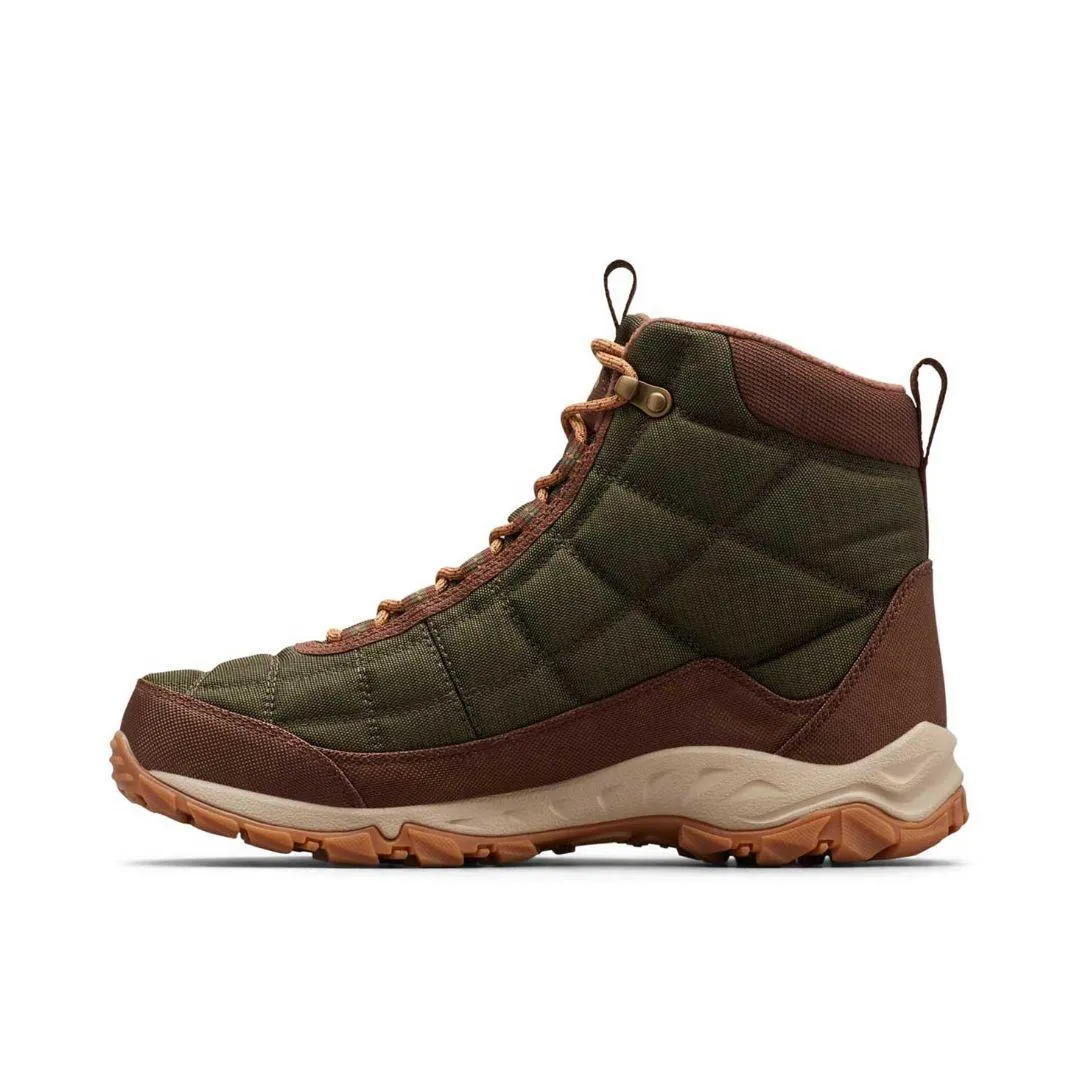 Columbia Men Green FIRECAMP BOOT Quick Dry Boot Scenic Trek