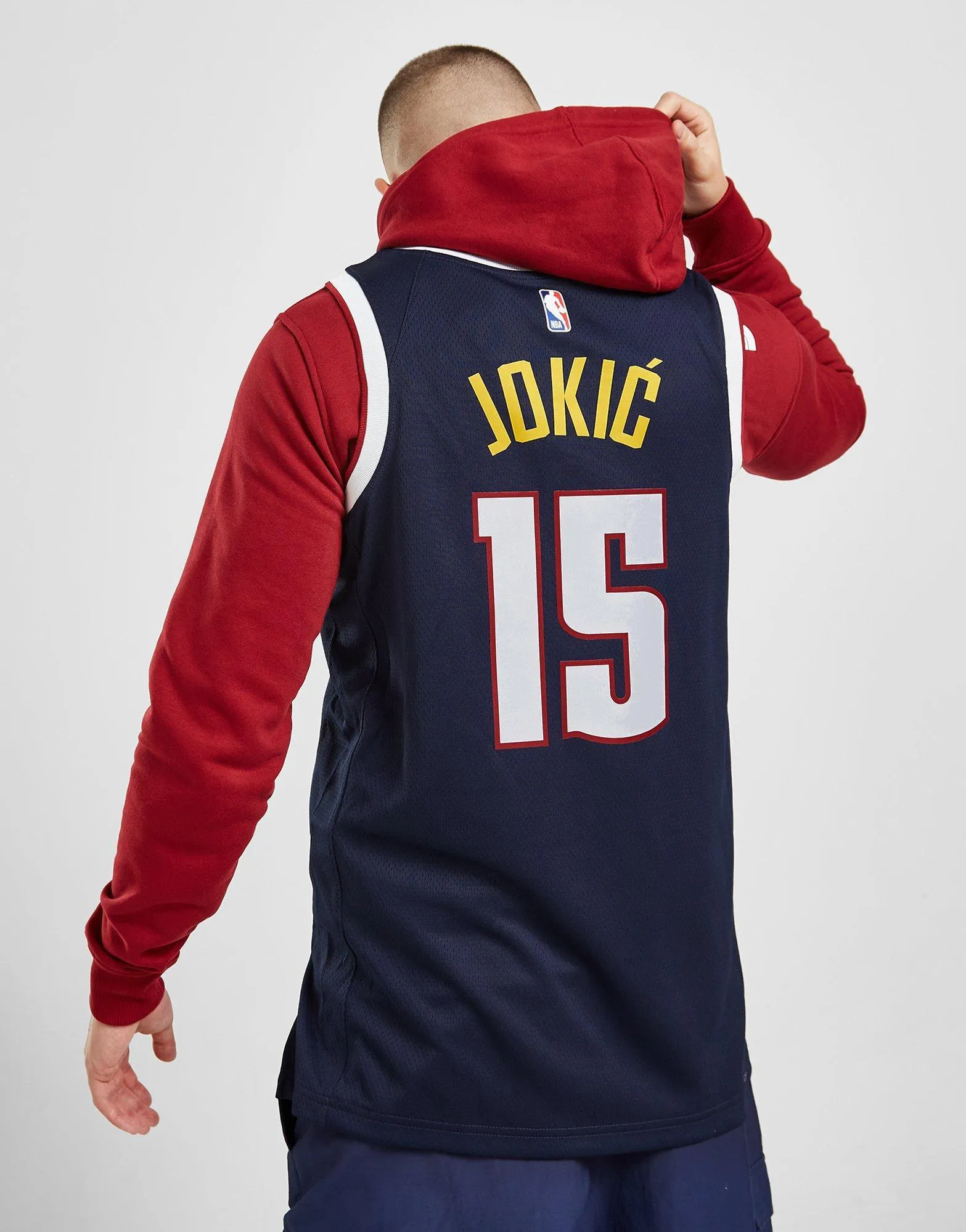 Workout Ready Fabric Anti Pilling Surface ?????? ?????? Denver Nuggets Jokic Swingman | ?????