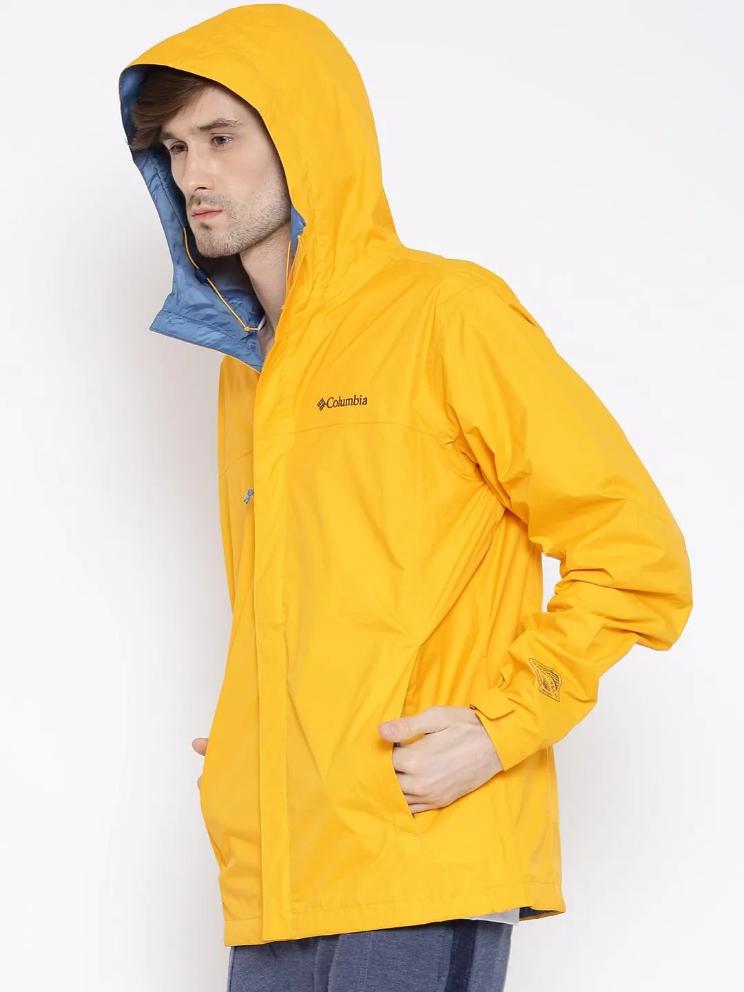 State Columbia Men Yellow Watertight II Jacket Waterproof