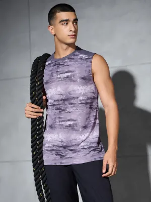 Heat Control industrial park Men Printed Slim Fit Round Neck Innerwear Vest with TECHNOCOOL 