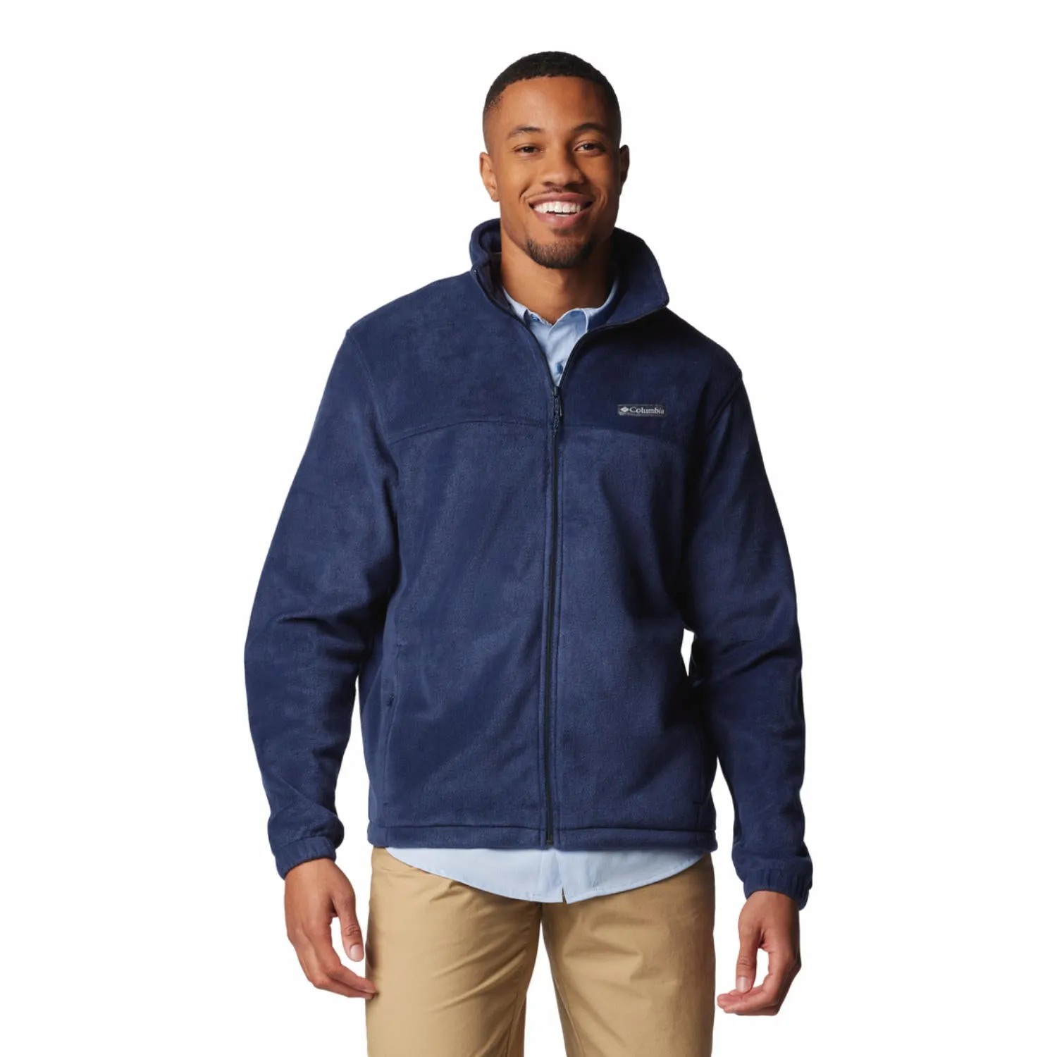 Columbia Men Blue Steens Mountain Full Zip 2.0 Grab Layer