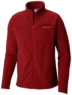 Columbia Men Red Western Ridge Full Zip Outdoors Layer Layered Style