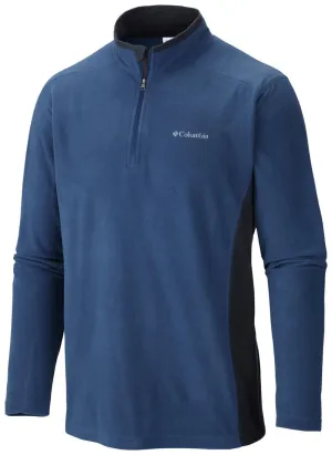 Columbia Men Blue Klamath Range II Half Zip (Sun Protection) On The Move