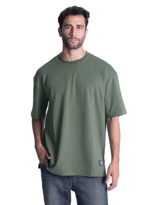 high altitude use OG Oversized Cotton T-Shirt - Army Olive