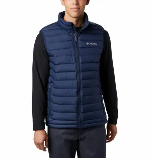 Wrinkle Free Material Flexible Fit Columbia Men Blue Powder Lite II Vest