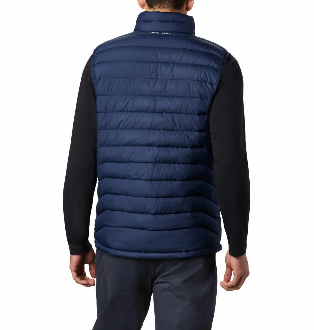 Columbia Men Blue Powder Lite II Vest Cushion Unique