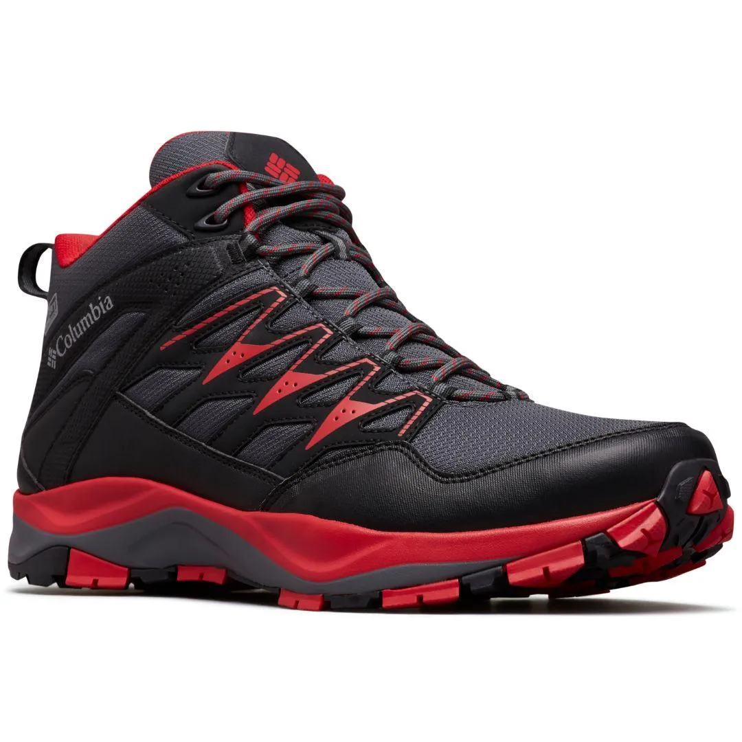 Columbia Men Grey WAYFINDER MID OUTDRY Rough Ground Rugged Terrain