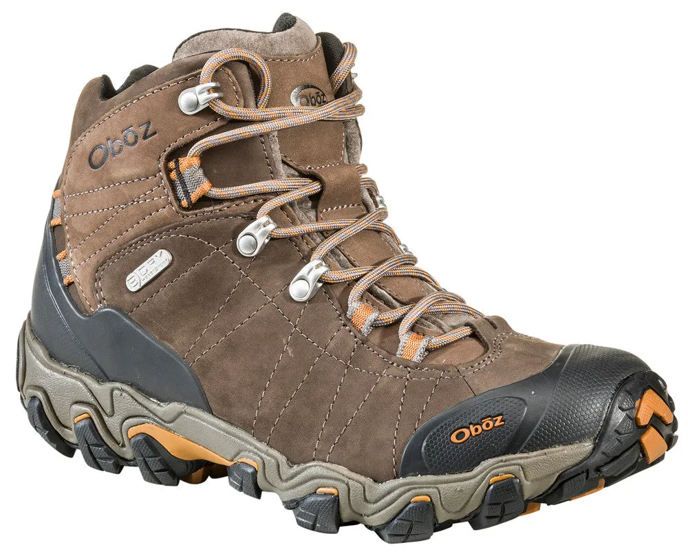 Oboz Men's Bridger Mid Waterproof 22101 SUDAN Strong Tread Cave Trek