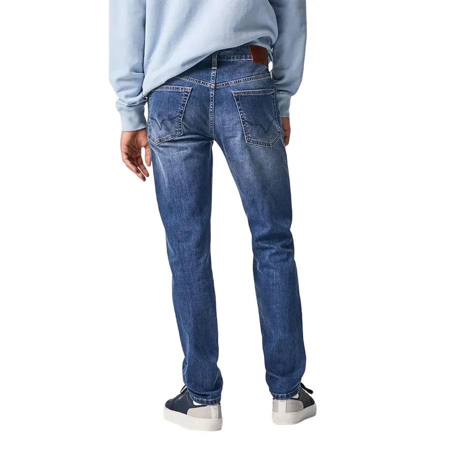Parent Style Trendy Breathable Eco Friendly Date Night Pepe Jeans Jeans Hatch 5pocket Sli Fit Low Waist PM206524GT8 000 denim