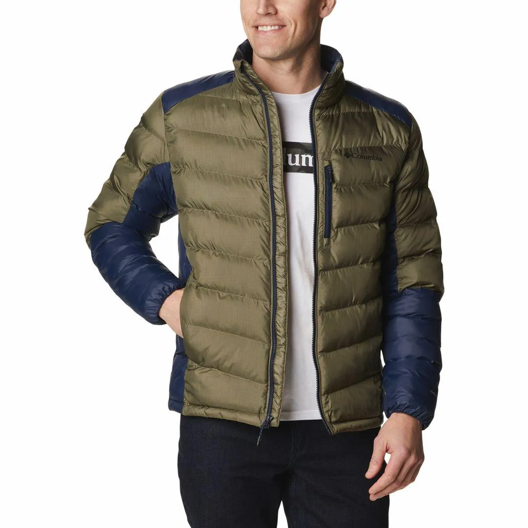 Columbia Men Green Labyrinth Loop Jacket Street Comfort Smart Casual