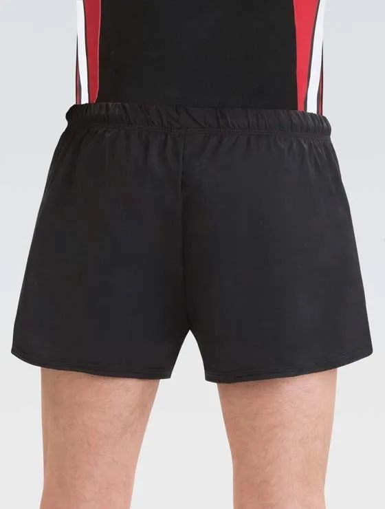 Quick Dry Wear Men's Nylon/Spandex Long Shorts Black