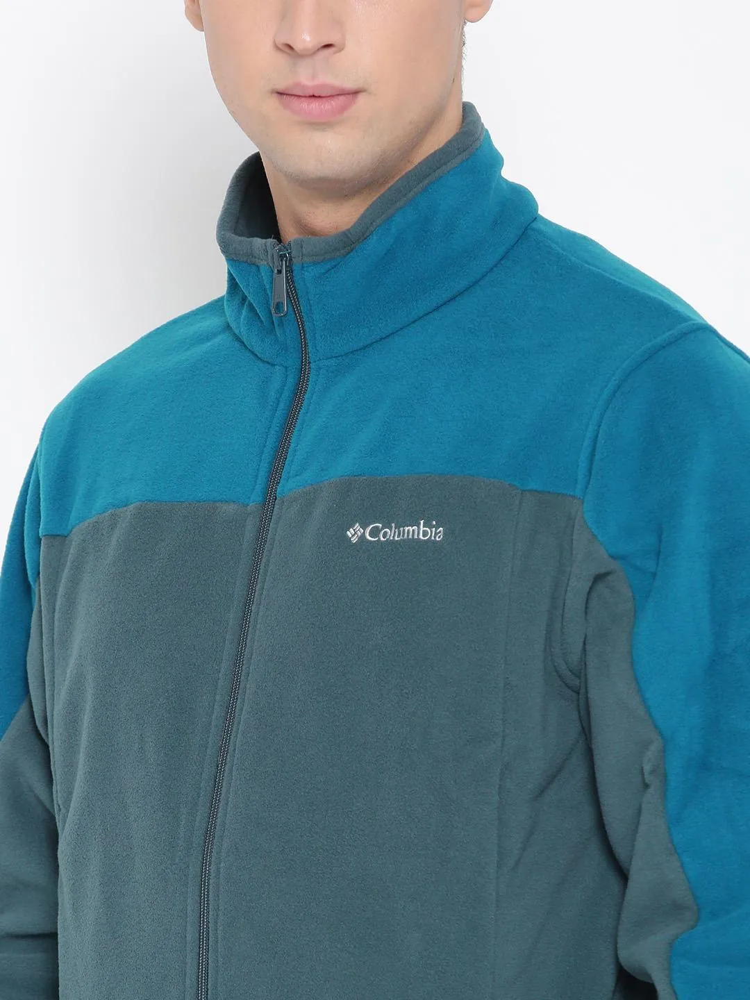 Outdoor Adventure Performance Fit Columbia Men Blue Western Ridge Full Zip