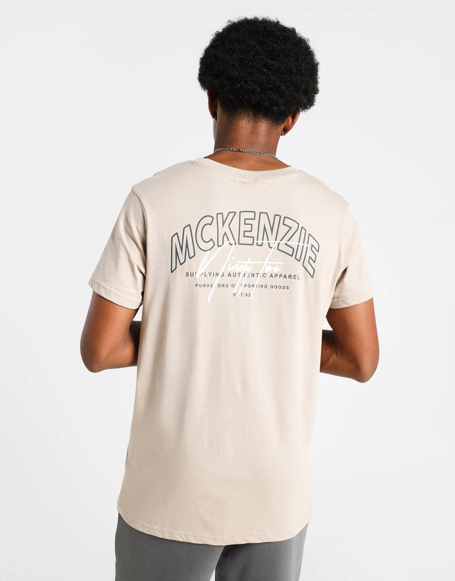 Script T-Shirt Leisure Wear