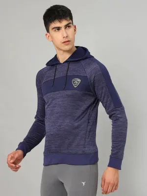 Men Melange Slim Fit Hooded Jacket with TECHNO GUARD Work Wear
