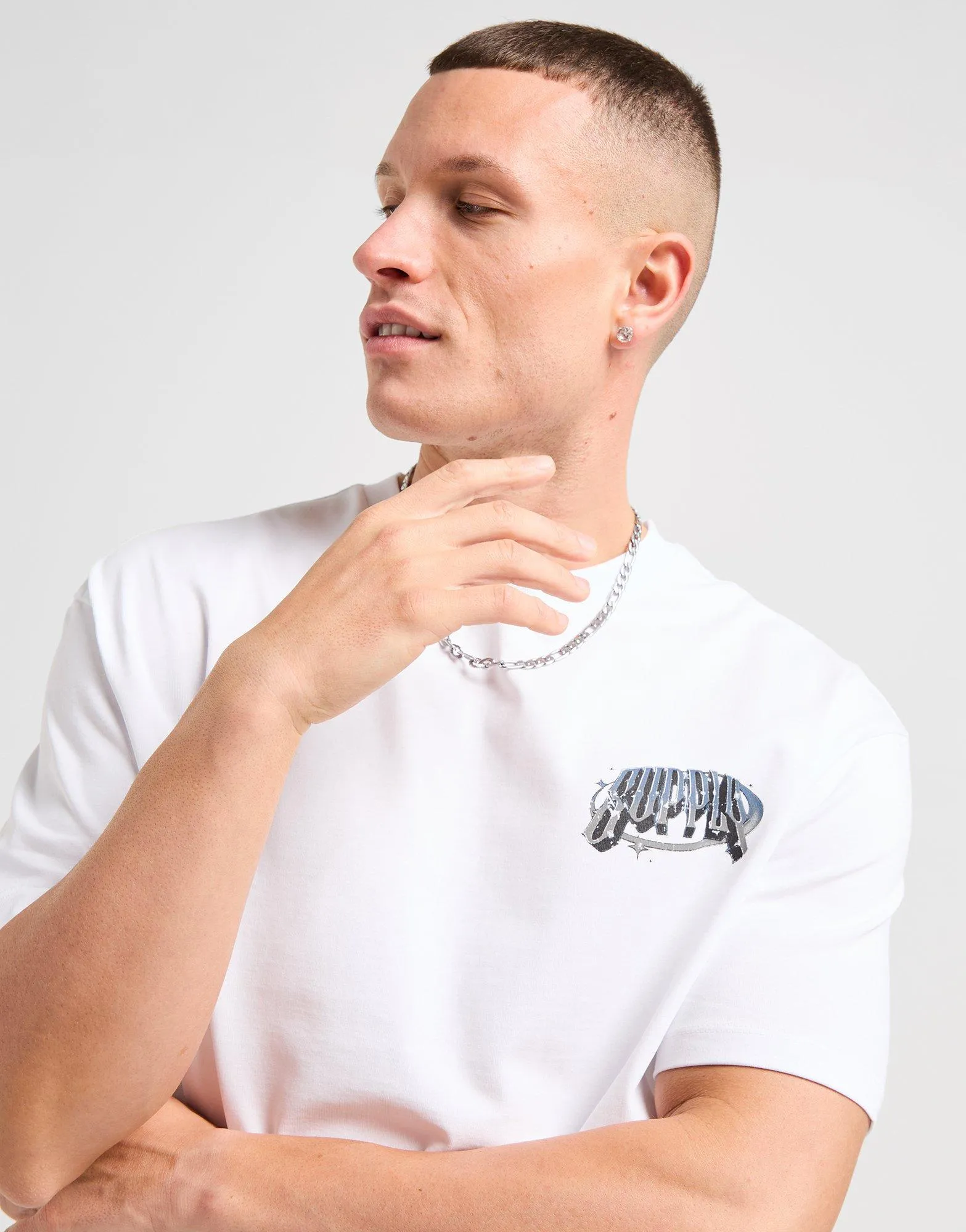 Daily Trend Chrome Star T-Shirt