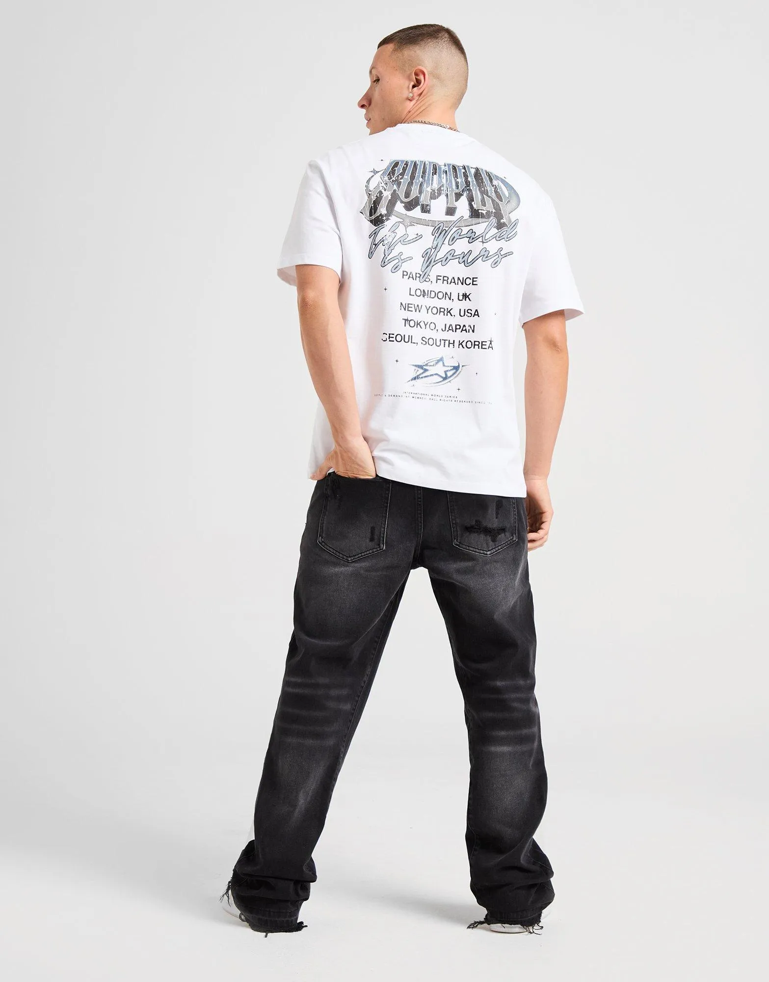 City Smart Chrome Star T-Shirt