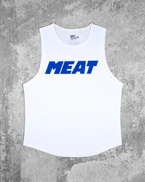 LOOSEFIT MUSCLE TANK ?C LEGACY / WHITE Odor Resistant Material