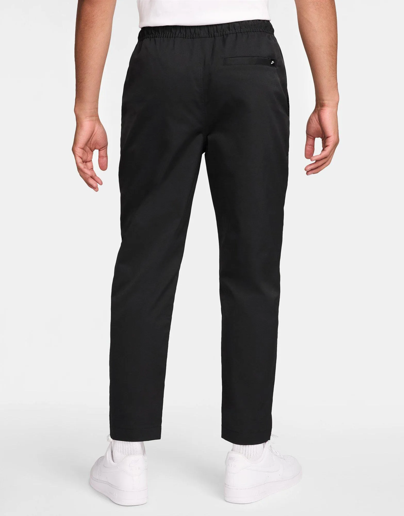 Casual Design Stretch Tights Club Woven Tapered Pants